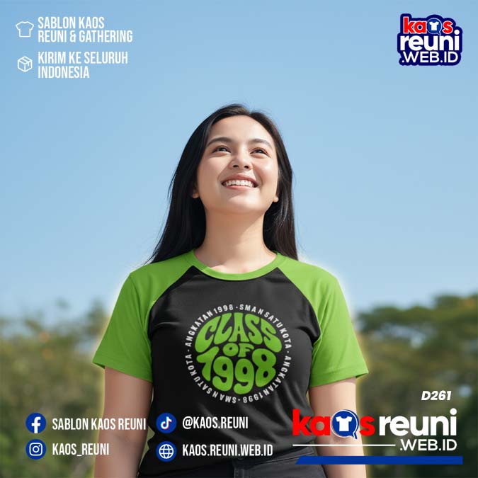 Desain Kaos Reuni 1998 Hitam Hijau Pucuk (4)