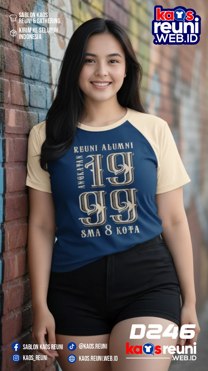 Desain Kaos Reuni 1999 Deep Blue Cream (2)