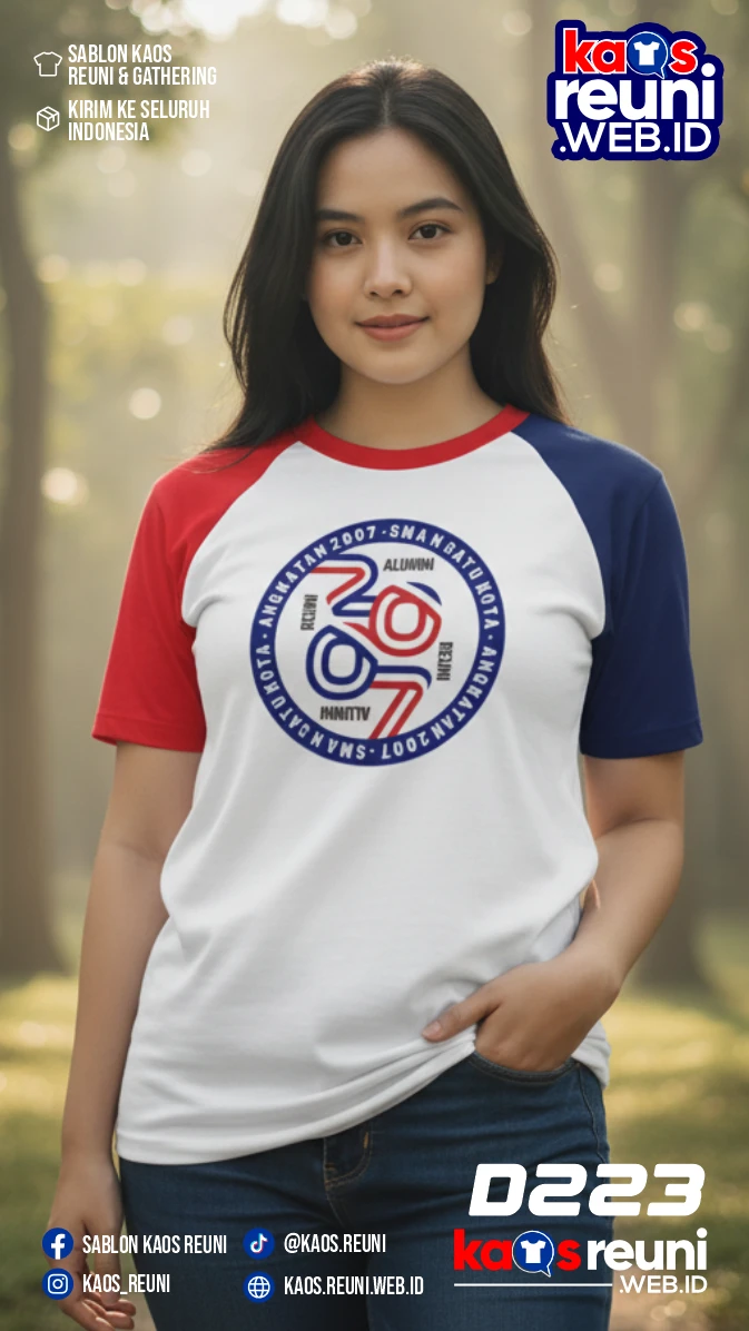 Desain Kaos Reuni 2007 Tri Color (4)