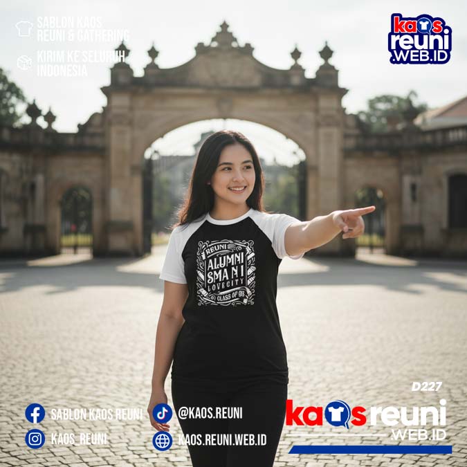 Desain Kaos Reuni 95 Hitam Putih (13)